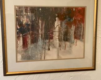 Fred Rawlinson watercolor 1980