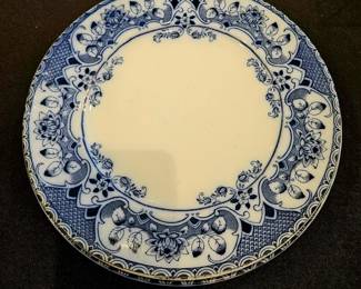 Flow Blue Plate set!