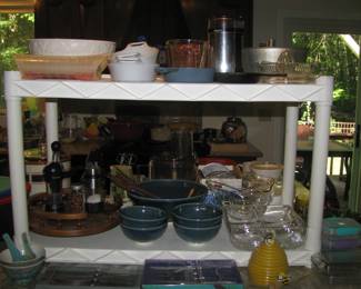 Kitchen and serving items