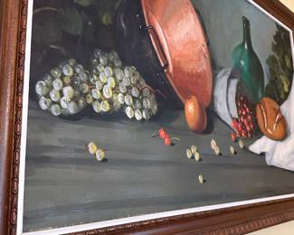 Still-Life Oil Painting - 28.5" x 44.5"