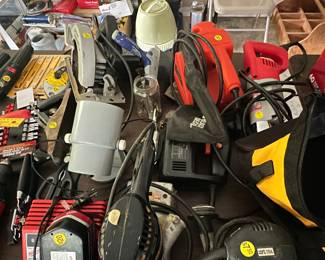 Assorted Power Tools and Hardware