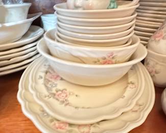 Extensive Matching Floral China Set