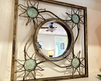 Decorative Sun Mirror