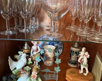 Vintage Glassware and Decor