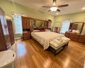 Five Piece Bedroom Set w/ King Bed