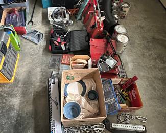 Assorted Tools and Hardware