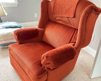 Orange Armchair