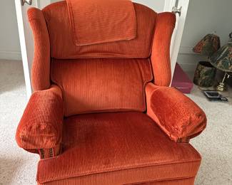 Orange Armchair
