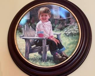 Framed Decorative Plates