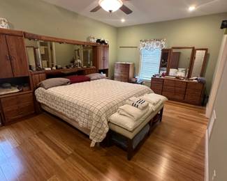 Five Piece Bedroom Set w/ King Bed