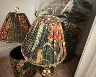 Matching Woodland Lamp and Decor