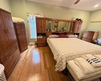 Five Piece Bedroom Set w/ King Bed