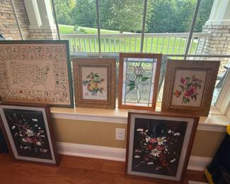 artwork, stained glass