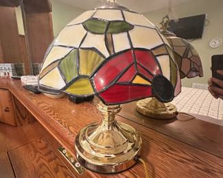 Tiffany-Style Touch-Operated Lamp