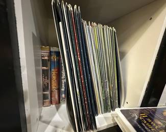 Children's VHS Tapes, Vinyl Records