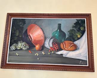 Still-Life Oil Painting - 28.5" x 44.5"