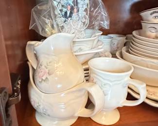 Extensive Matching Floral China Set
