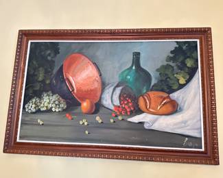Still-Life Oil Painting - 28.5" x 44.5"