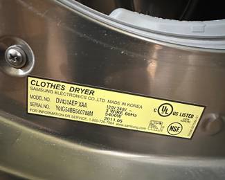 Samsung Dryer