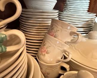 Extensive Matching Floral China Set