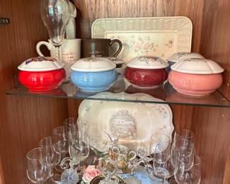 Vintage Glassware and Decor