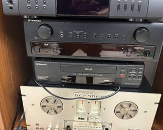 Rarely-Used Pioneer, Emerson, RCA Stereo Equipment