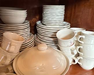 Extensive Matching Floral China Set