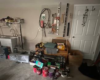 Assorted Tools and Hardware