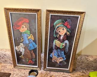 Stylized Matching Paintings of Children