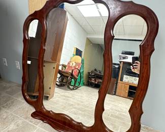 Large Dresser-Top Mirror