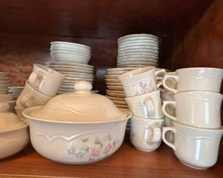 Extensive Matching Floral China Set