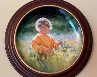 Framed Decorative Plates