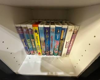 Disney VHS Tapes