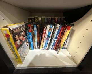 Assorted DVDs and CDs