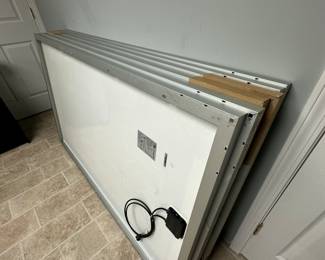 Six Amerisolar #AS-6P30-250W Solar Panels - 64.5" 39" x 1.6"