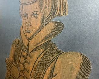 Stylized English Portrait, 57.25" x 25"