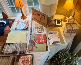 Vintage Signs (including Coca-Cola!), Post-Cards, Maps, Comic Books, and other Pamphlets
