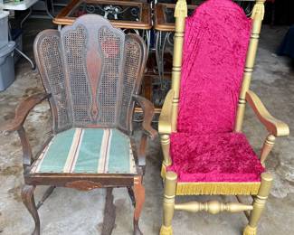 Antique Chair • “Throne” Chair (Cuz EVERYBODY needs one of these babies!!!)