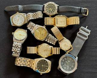An Assortment of Men’s Watches