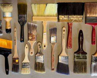 Lot of Large Paintbrushes in Great Condition!!!