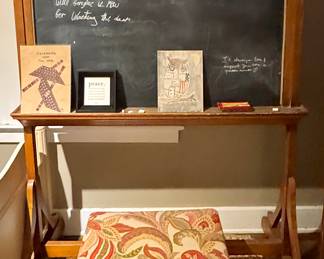 Antique GR Public Schools Slate Chalkboard!!!
