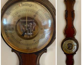 Westwood Louis Style Wheel Barometer