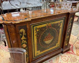 Hand painted and decorated Bar