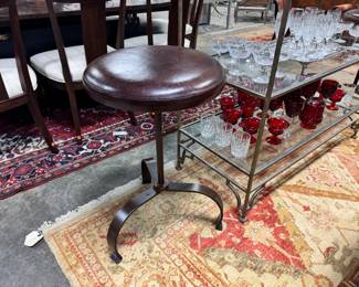 Pair of Jan Barboglio bar stools