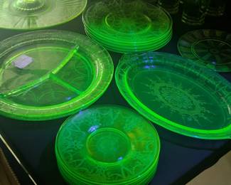 Antique Uranium Glass