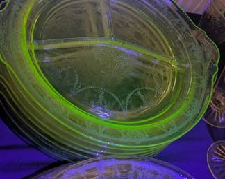 Antique Uranium Glass