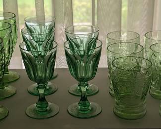 Assorted Uranium Glass