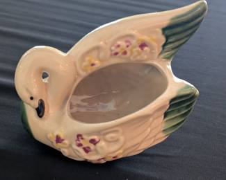 Vintage Swan Planter