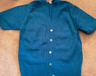 Vintage Short Sleeve Sweater