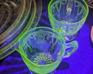 Antique Uranium Glass